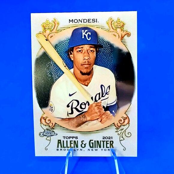 2021 Topps Allen & Ginter Chrome - Adalberto Mondesi #251 - Picture 2 of 4